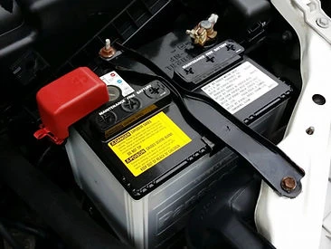 New battery in the engine bay